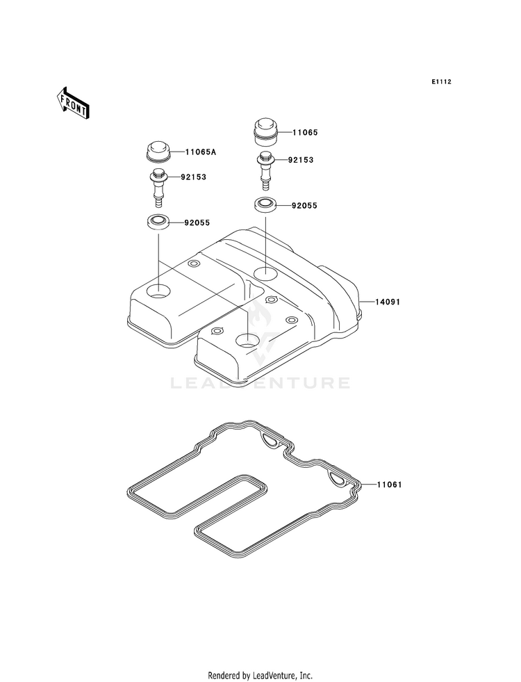 Cylinder Head Cover Schematic