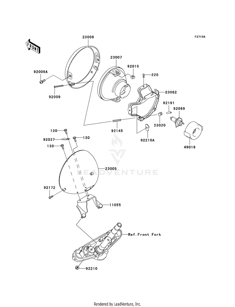 Headlight(S)(B9f/Baf) Schematic