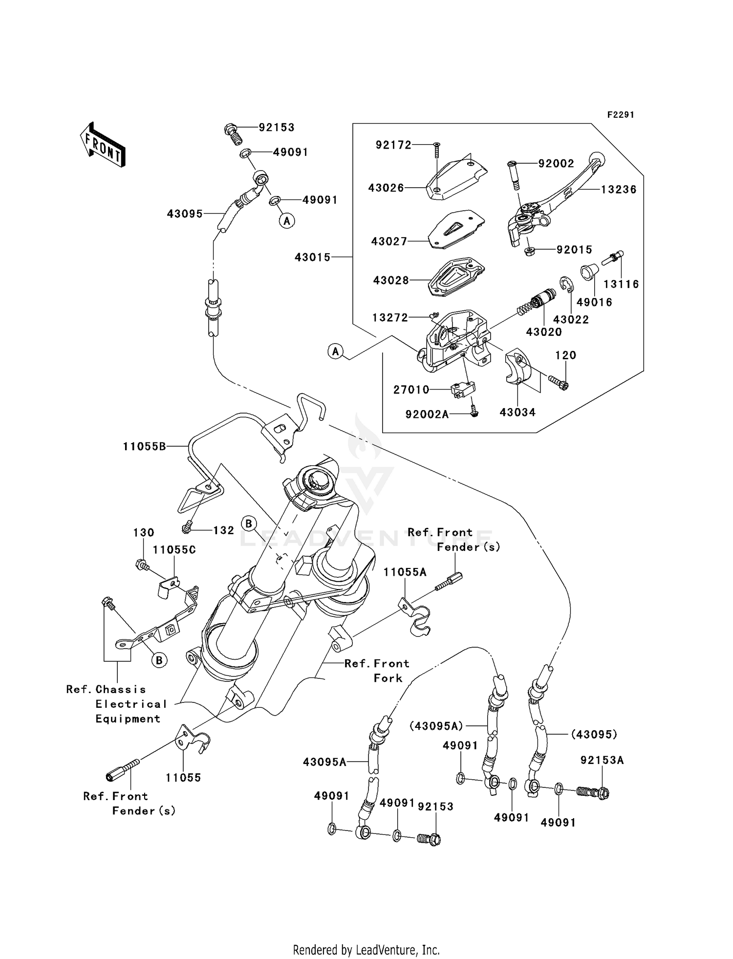 FRONT MASTER CYLINDER
