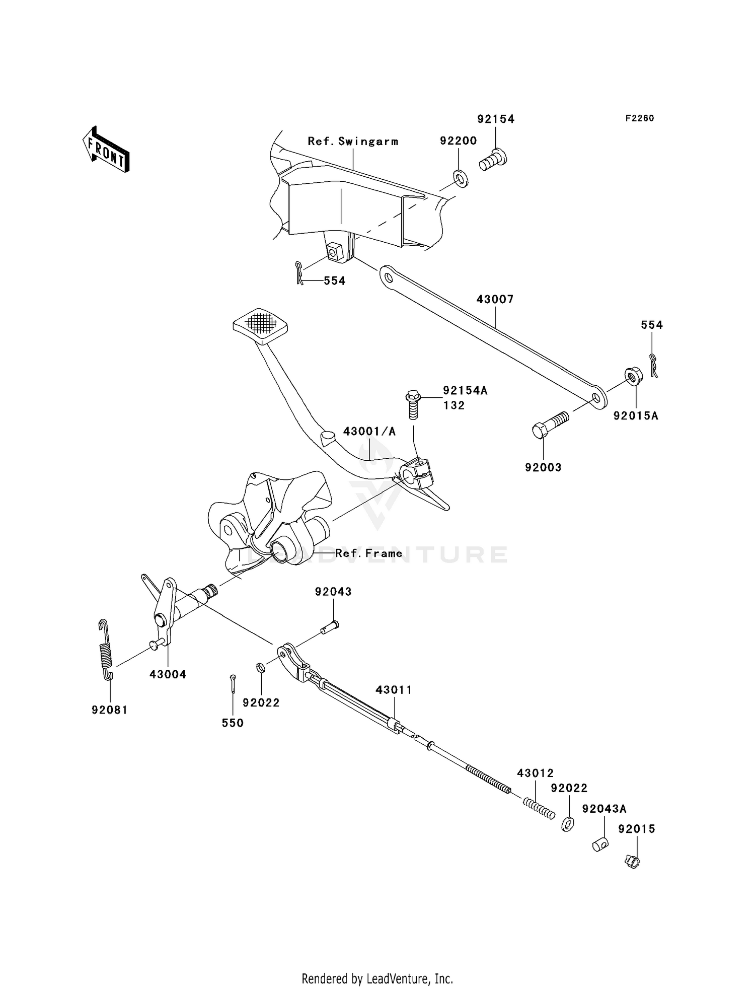 BRAKE PEDAL
