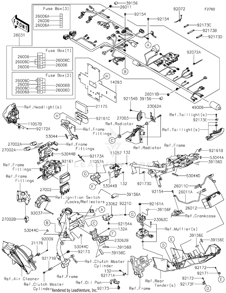 Chassis Electrical Equipment(Cn) Schematic