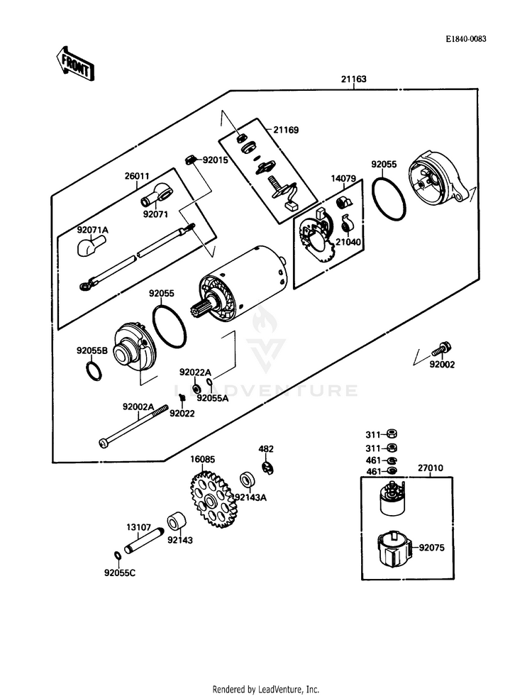 Starter Motor Schematic