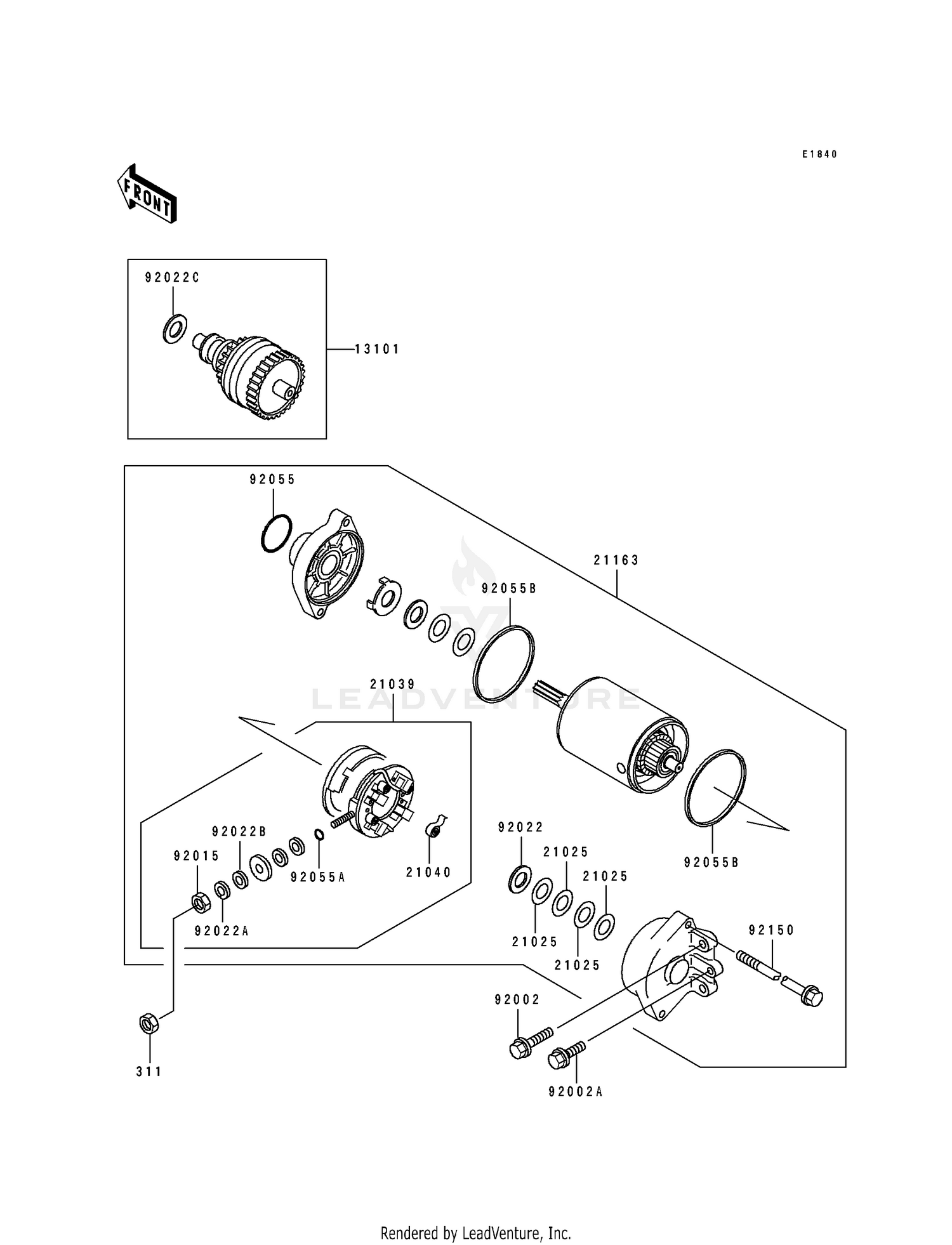 STARTER MOTOR