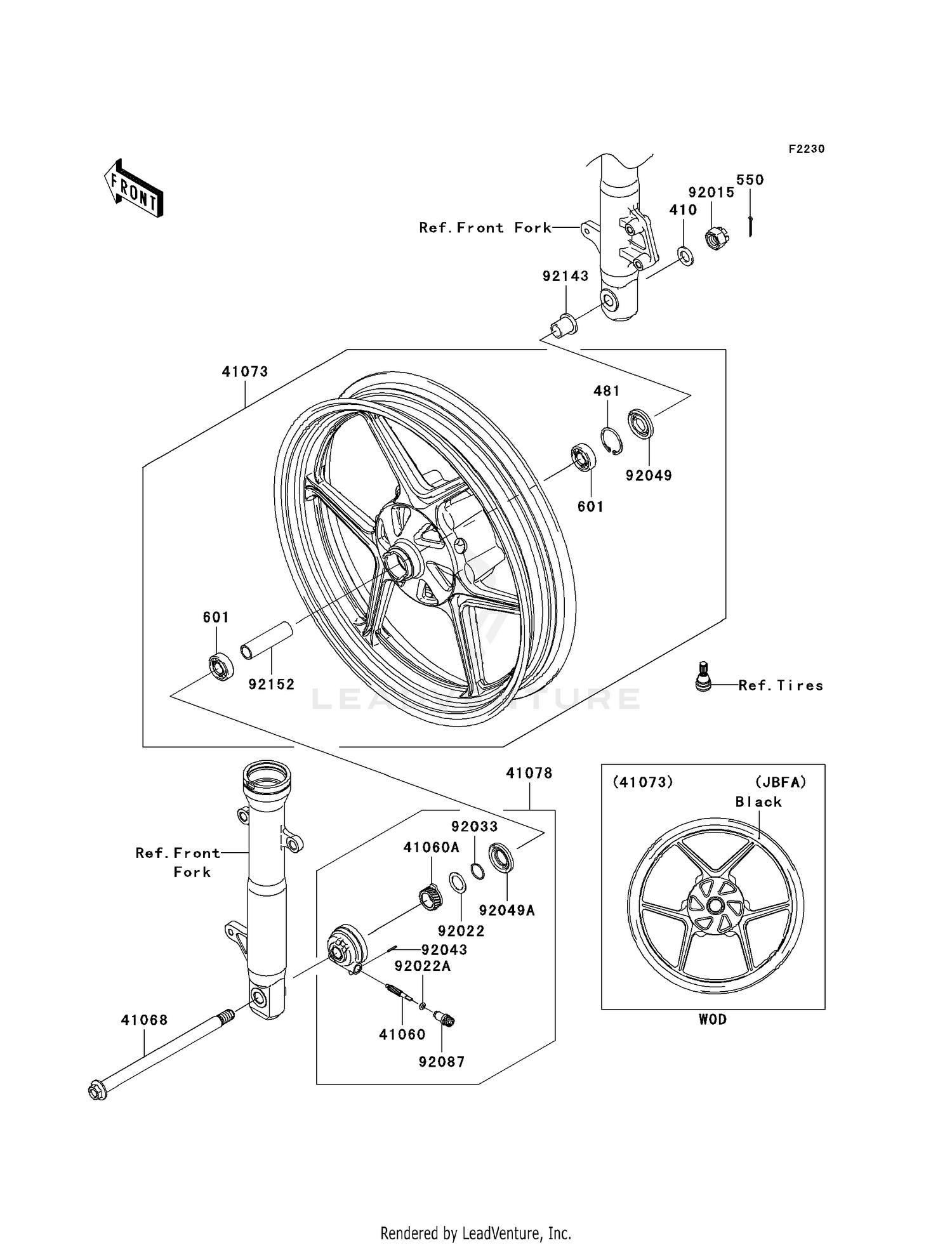 FRONT WHEEL