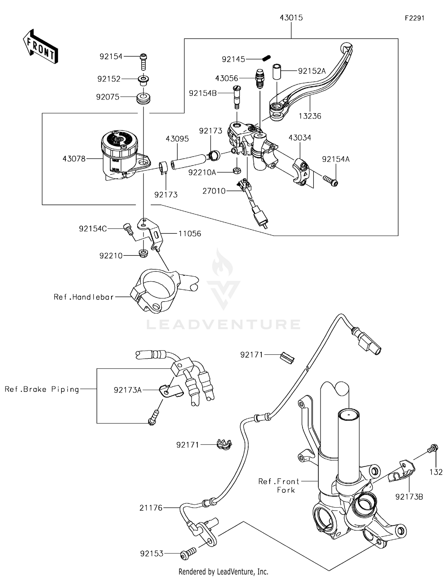 Front Master Cylinder