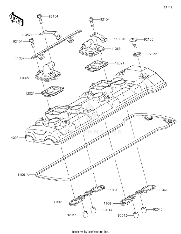Cylinder Head Cover Schematic