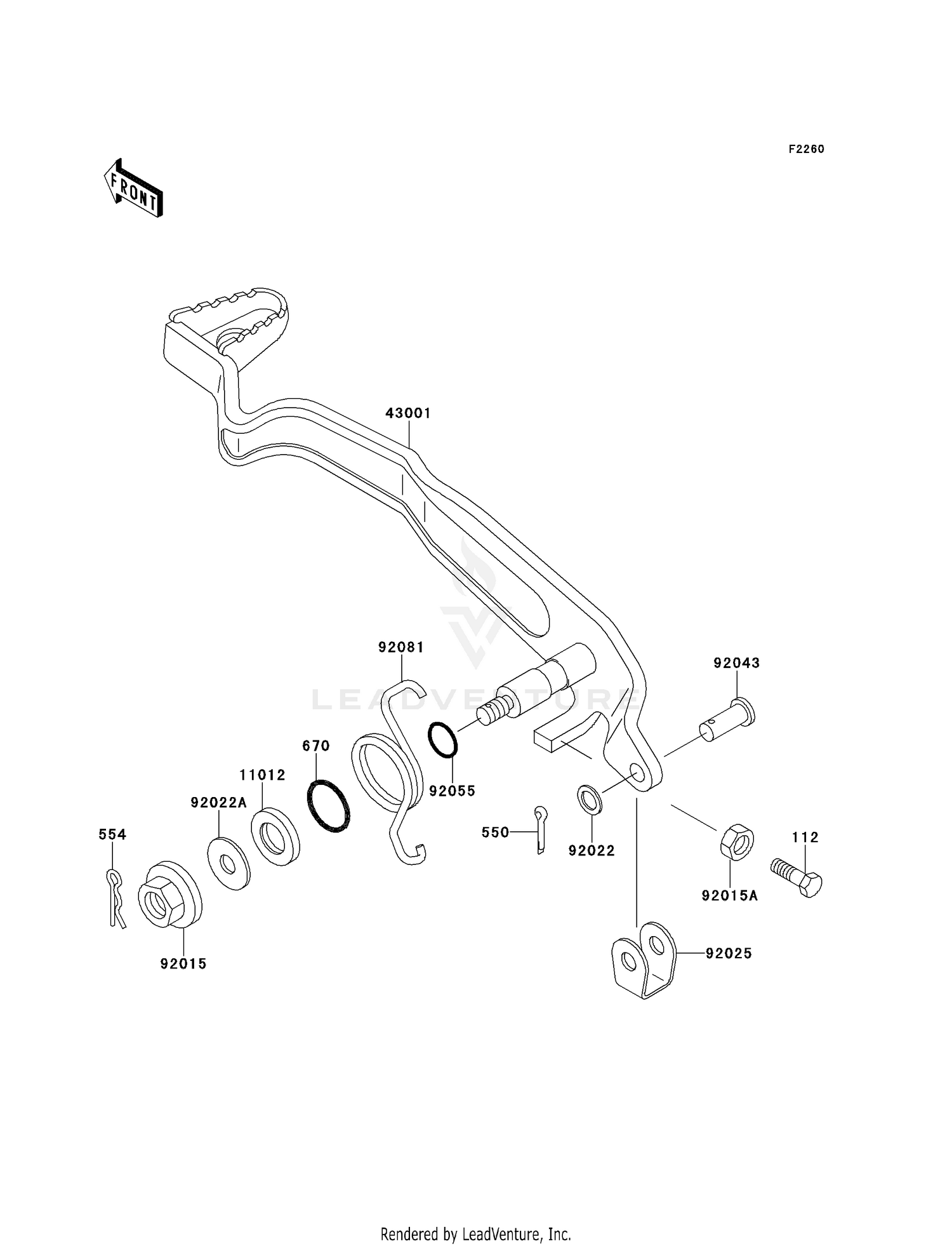 BRAKE PEDAL