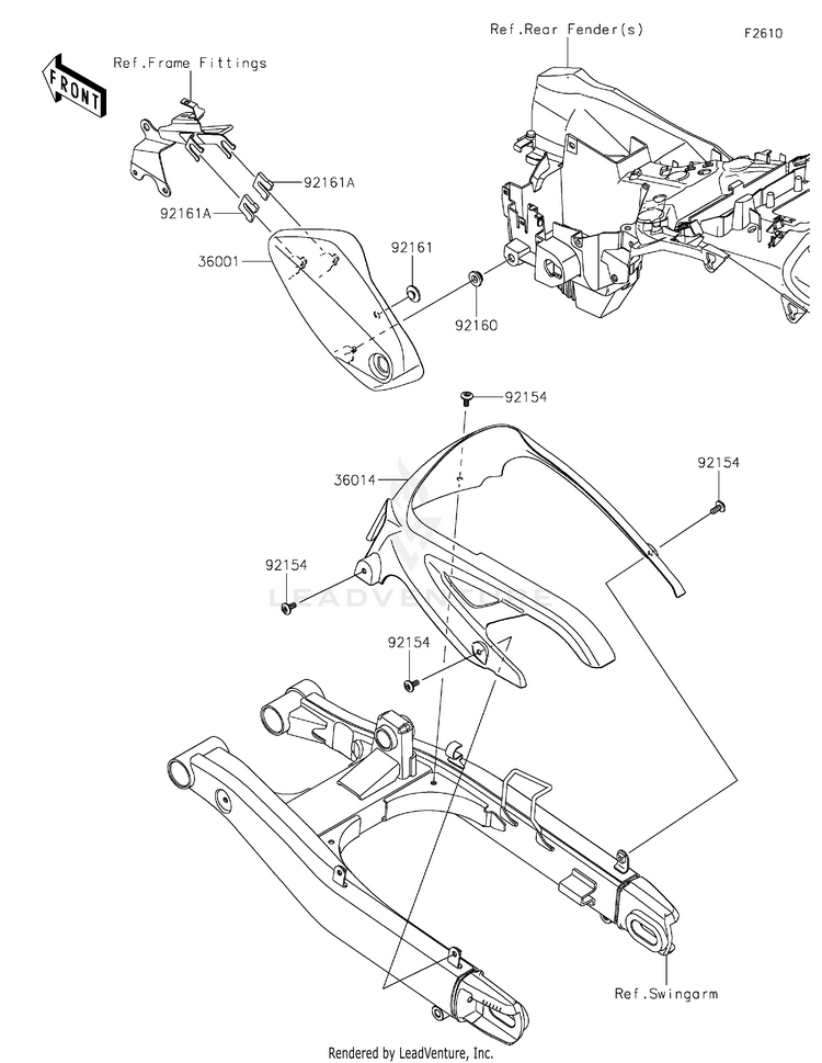 Side Covers/Chain Cover Schematic