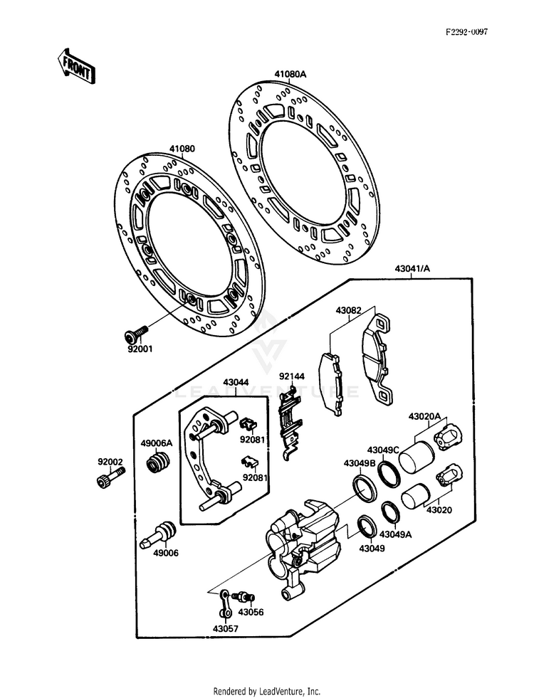 Front Brake 2 Schematic