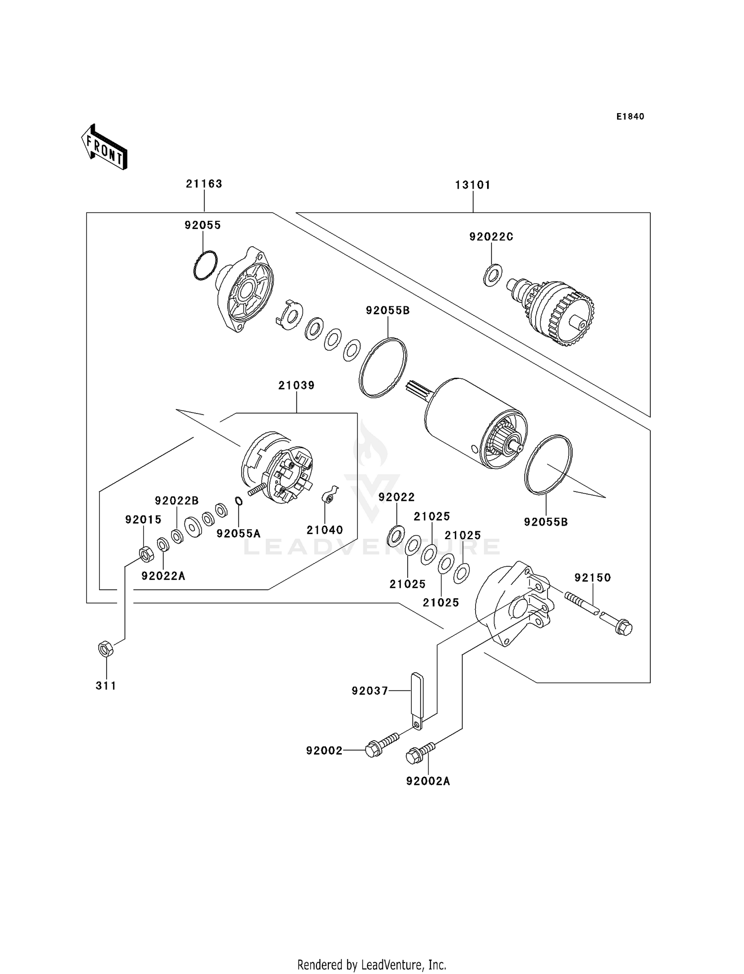 STARTER MOTOR