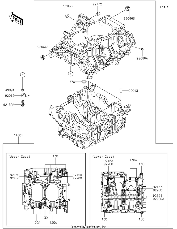Crankcase Schematic