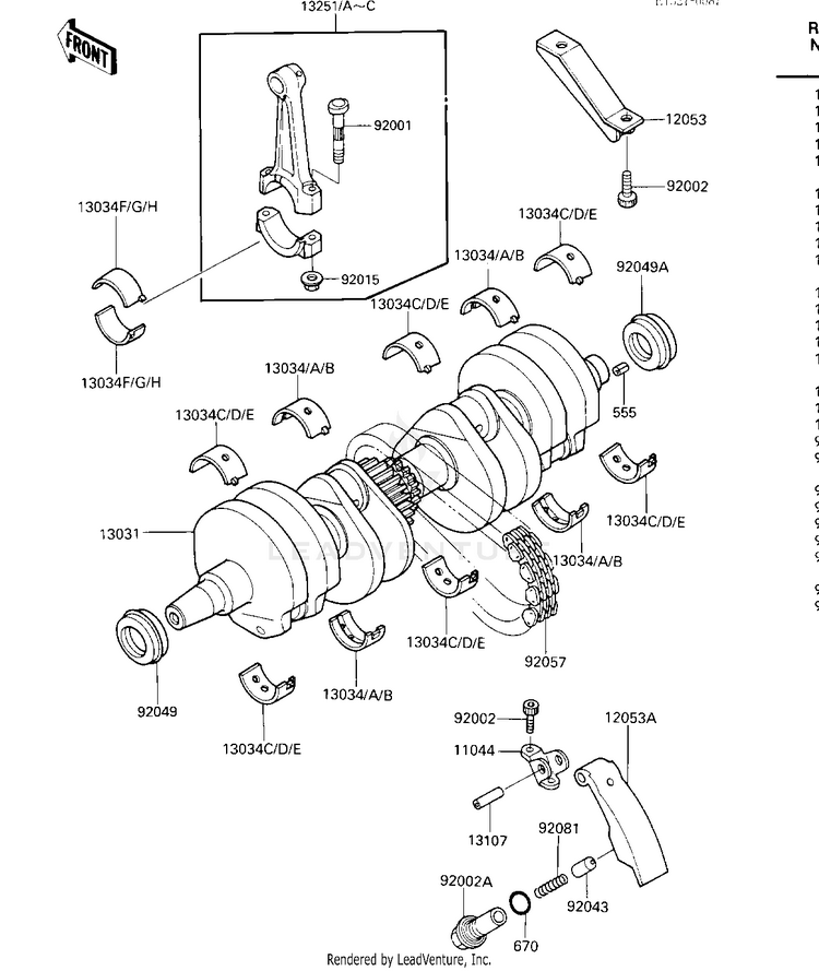 Crankshaft Schematic