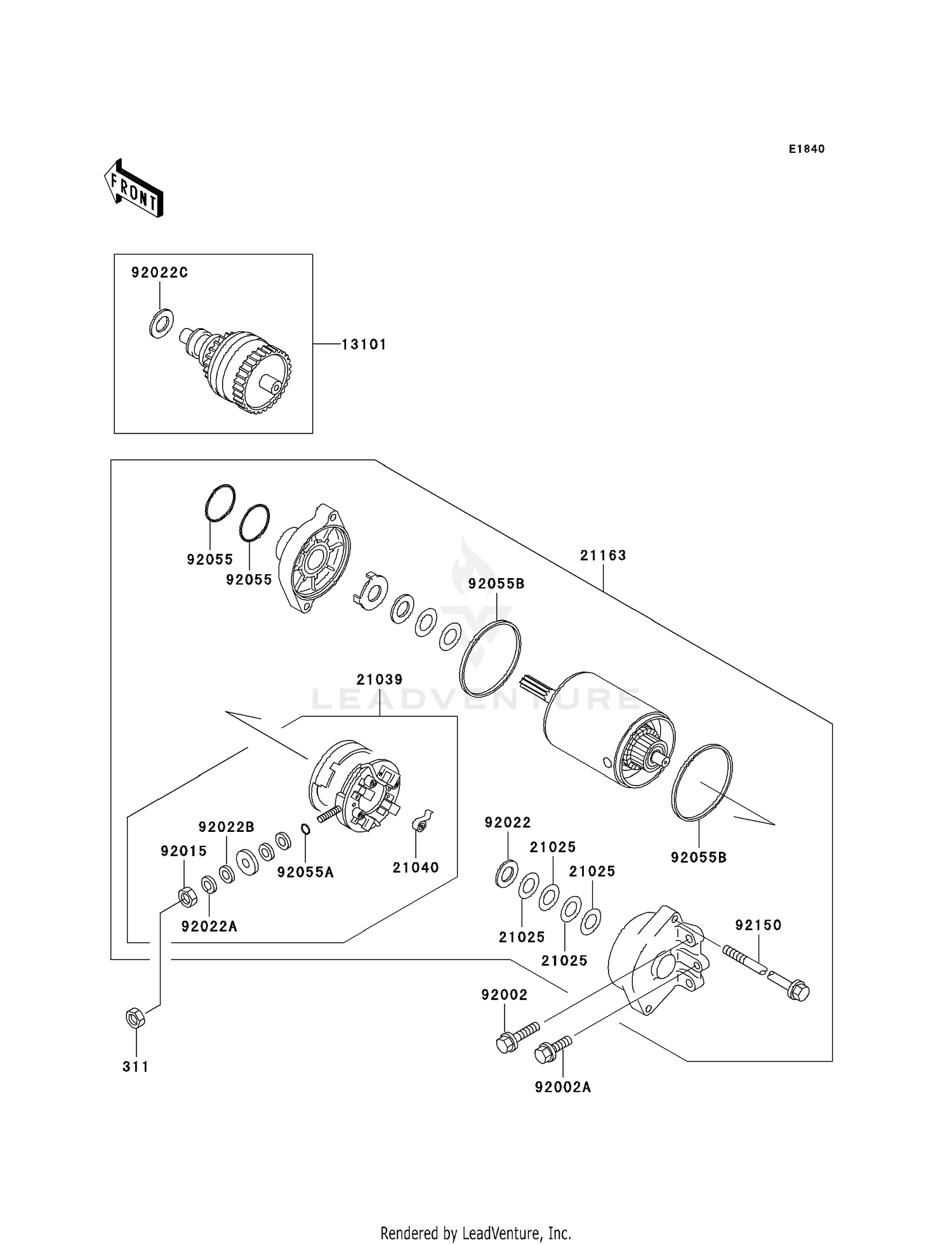 STARTER MOTOR