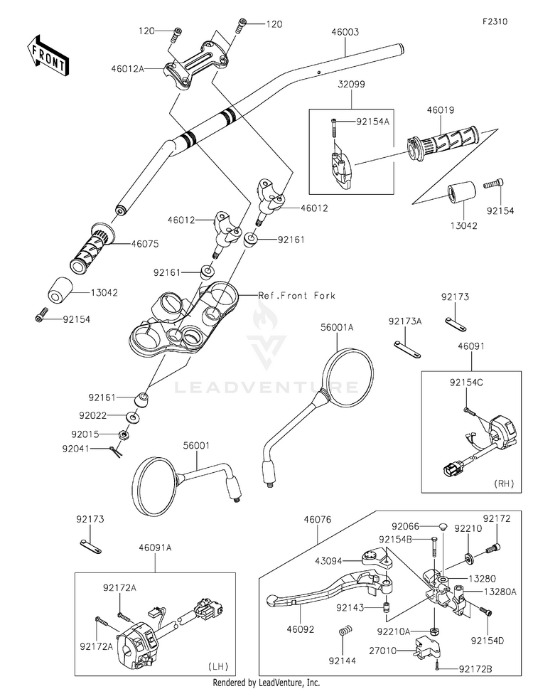 Handlebar Schematic