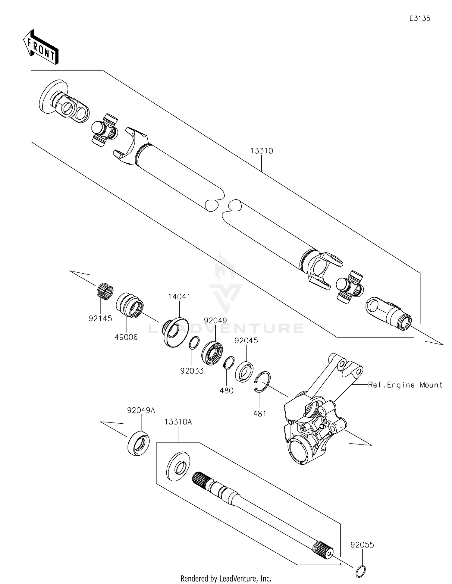 Drive Shaft-Propeller