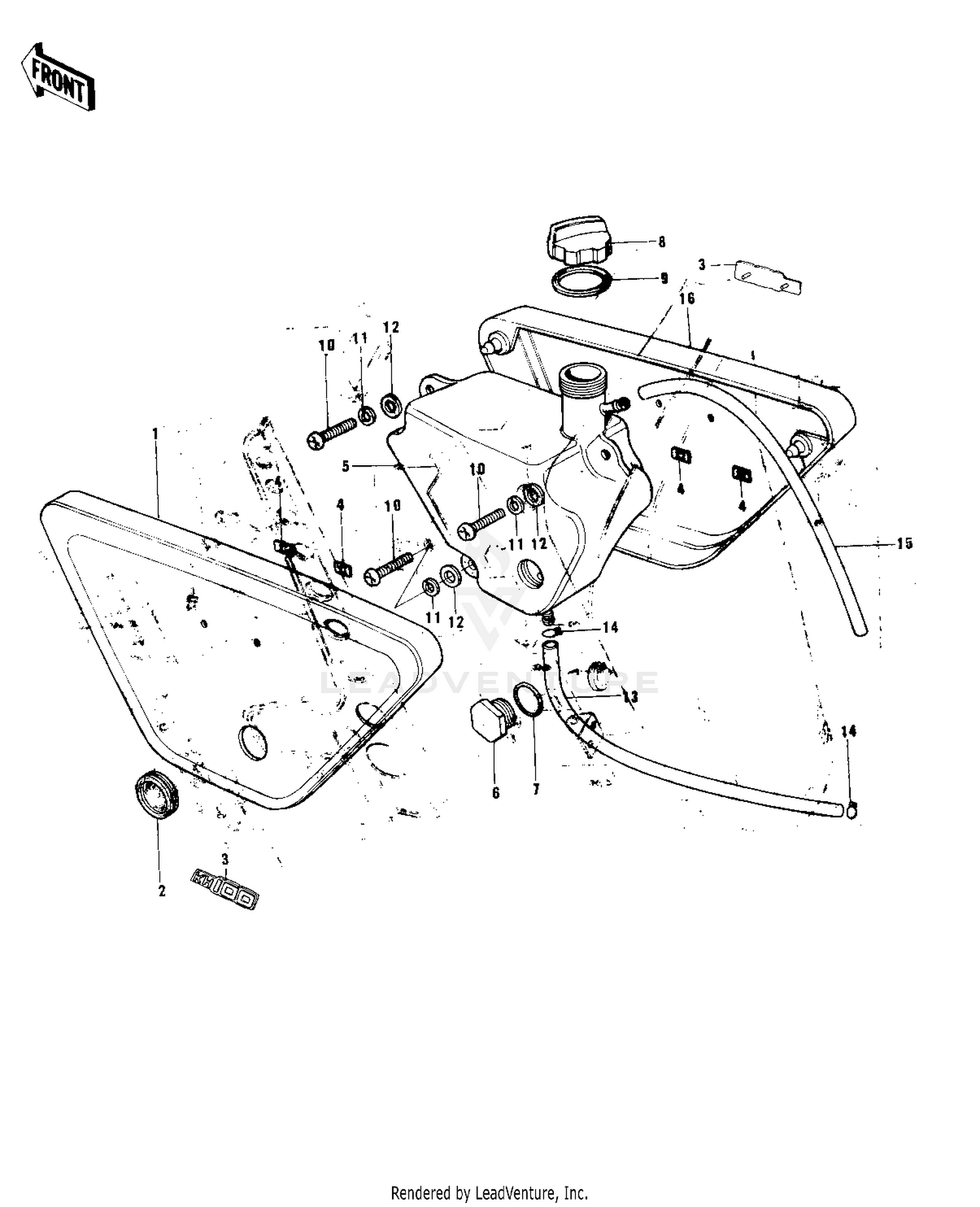 SIDE COVERS/OIL TANK