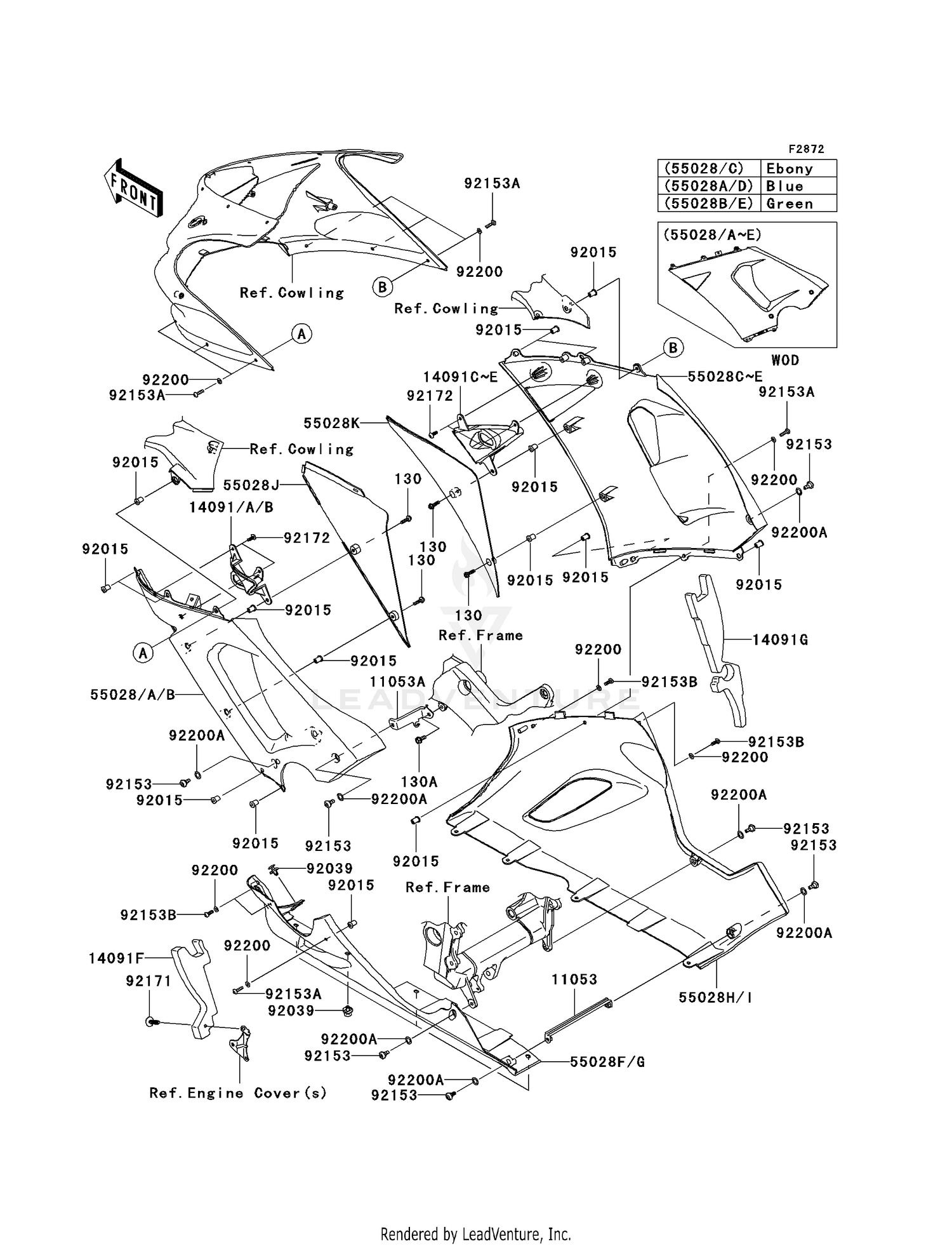 COWLING LOWERS
