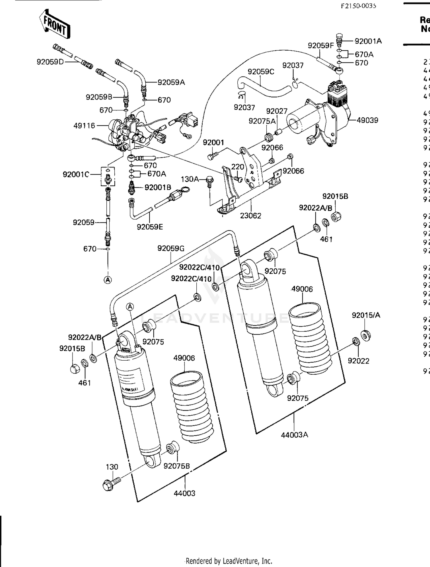 Assembly diagram