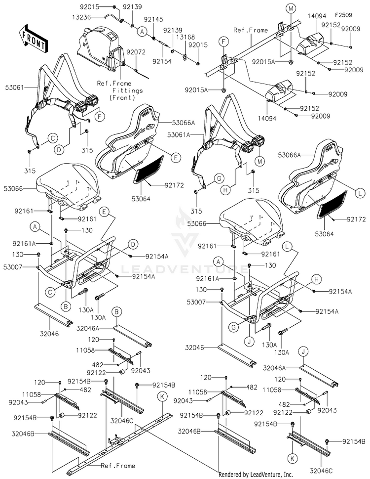 Seat(Front) Schematic