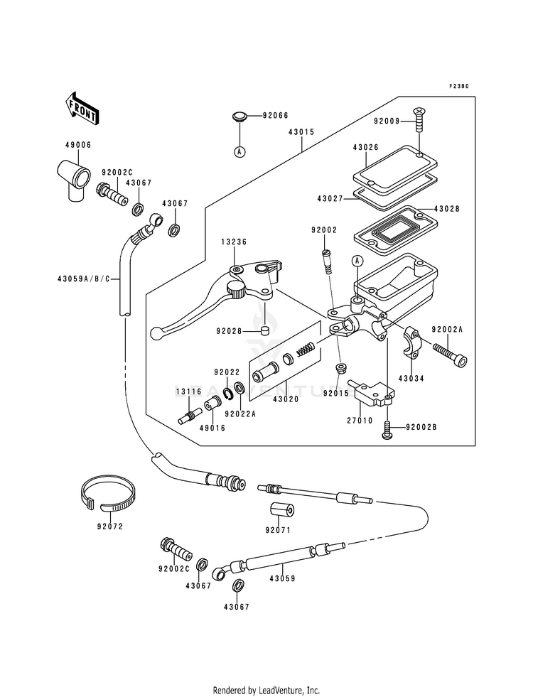 Clutch Master Cylinder Schematic
