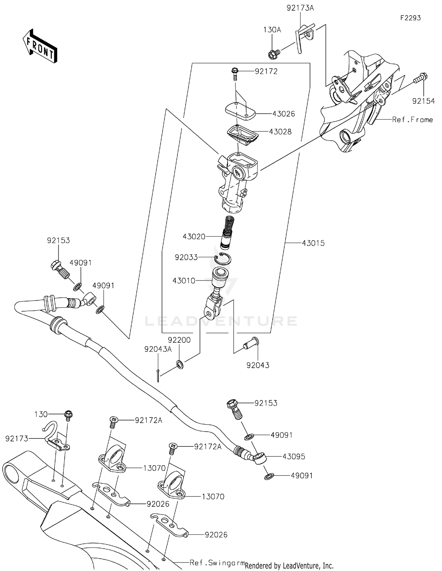 Rear Master Cylinder 2