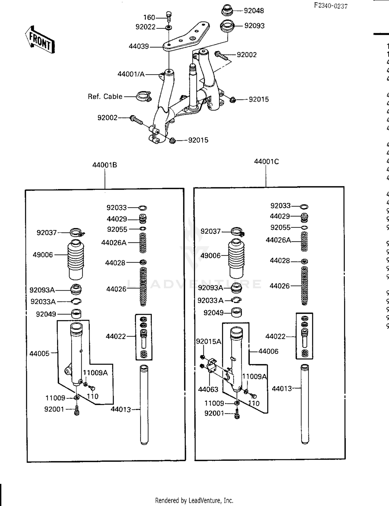 Assembly diagram