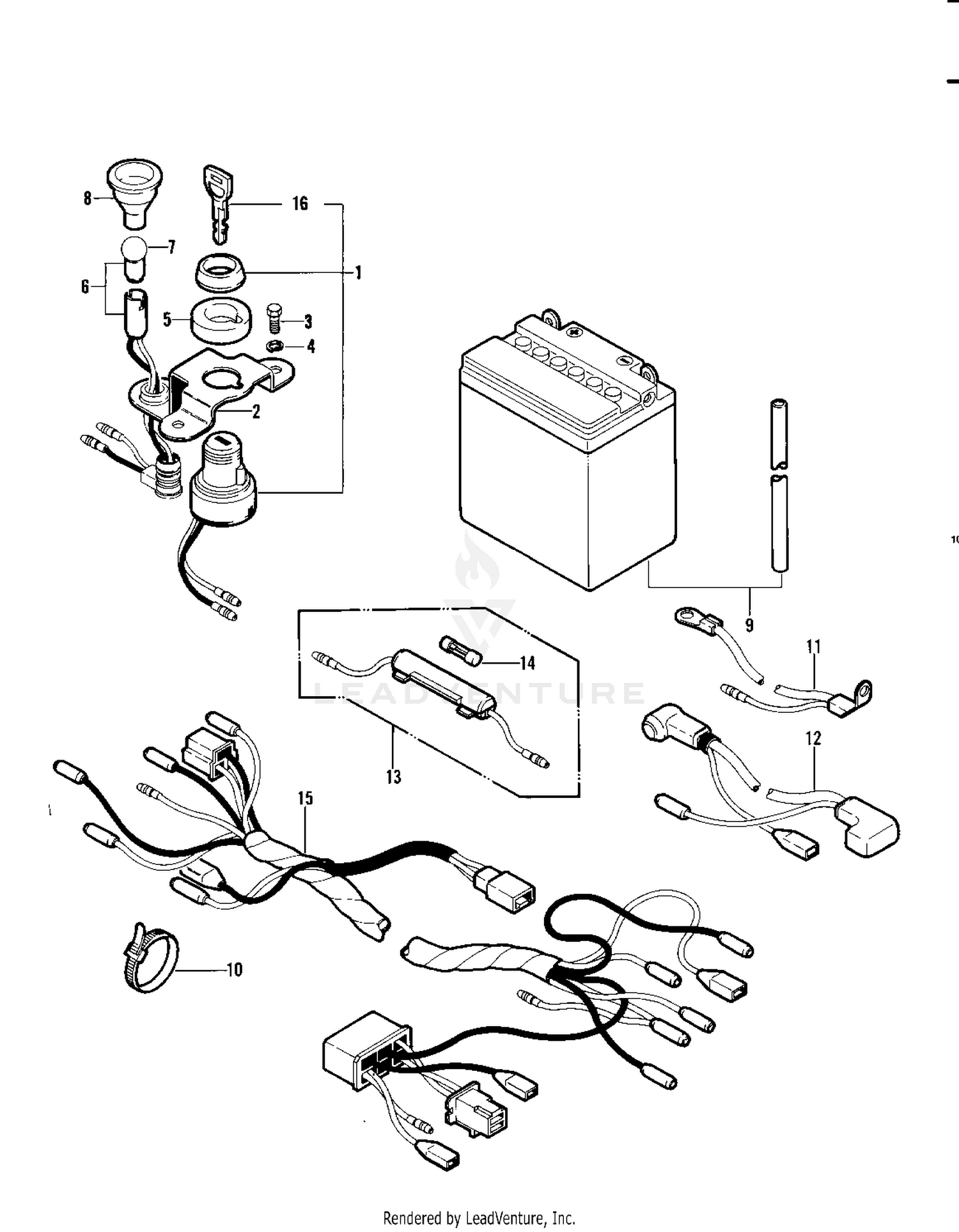 CHASSIS ELECTRICAL EQUIPMENT ('82 A1)
