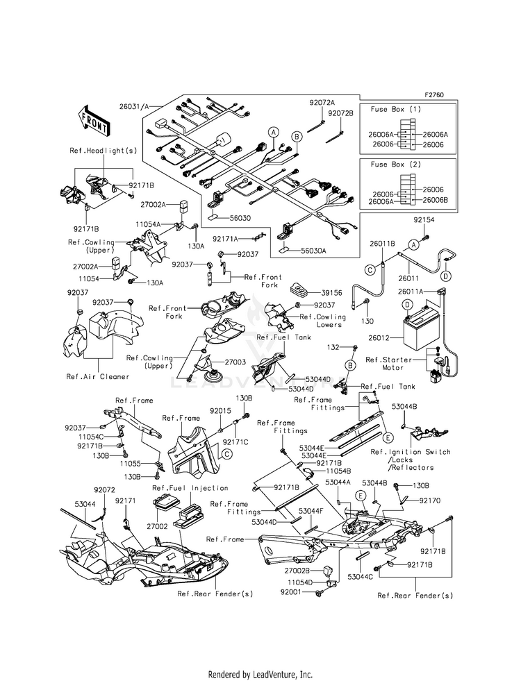 Chassis Electrical Equipment Schematic