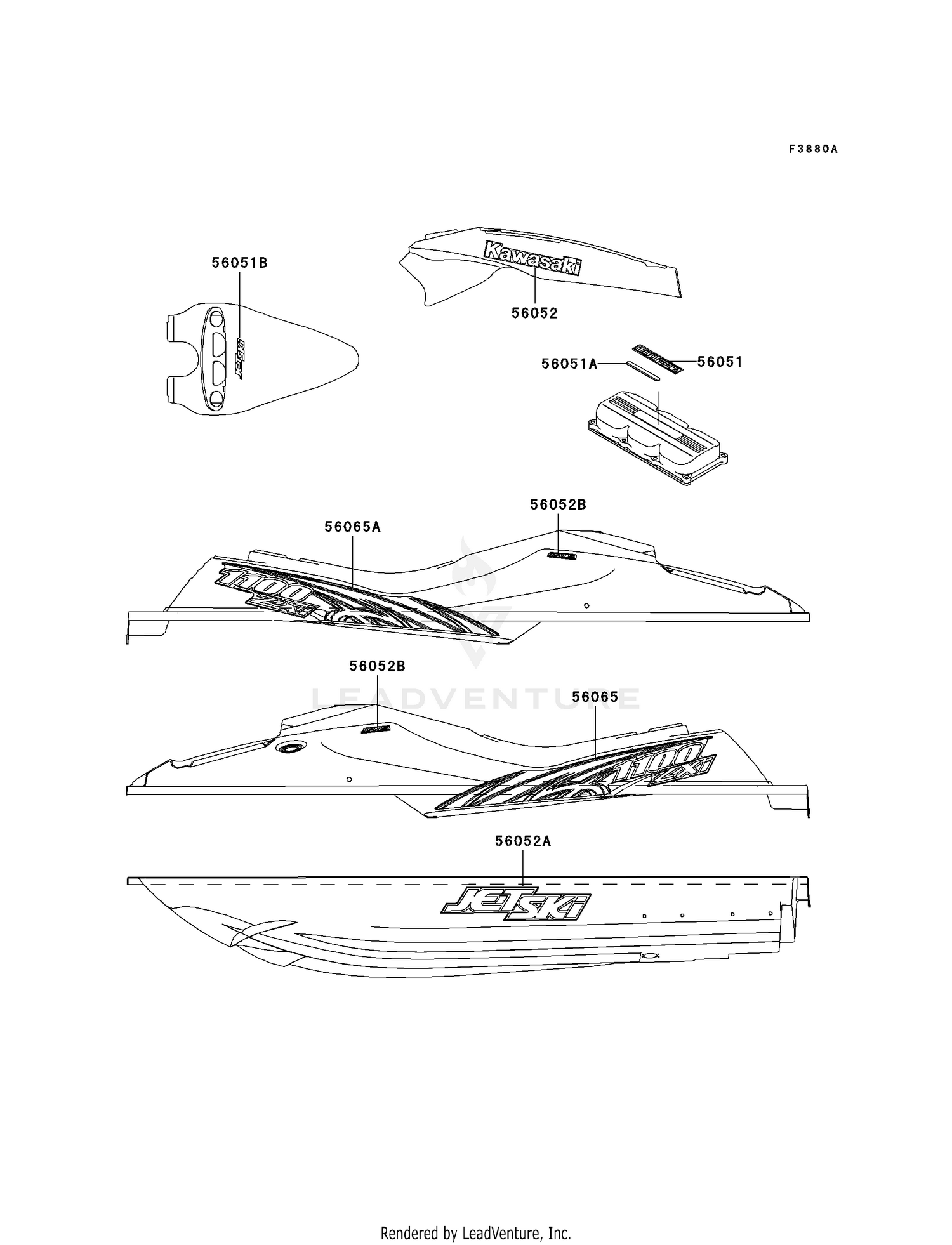 DECALS (JH1100-A7)