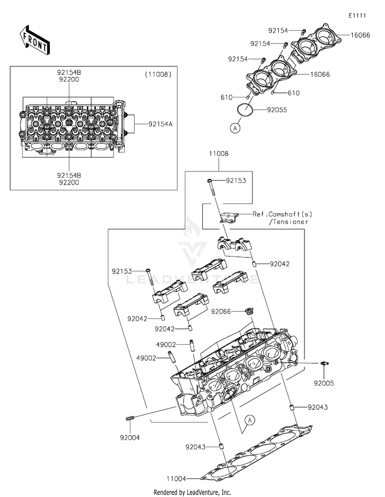 Cylinder Head Schematic