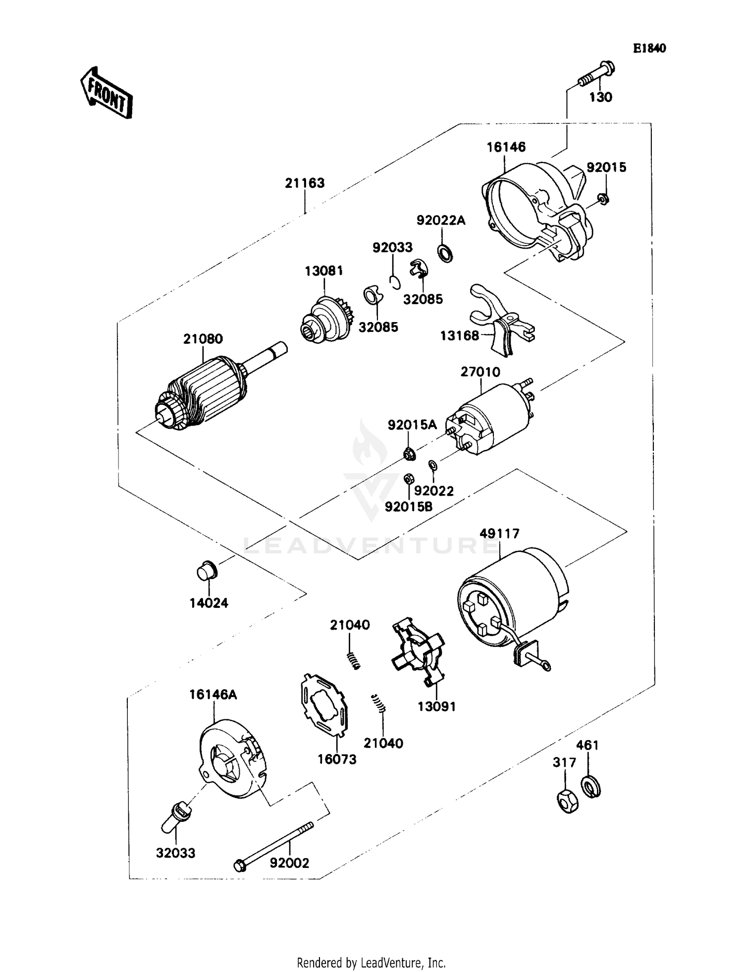 STARTER MOTOR