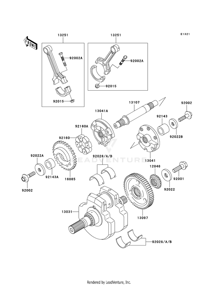 Crankshaft Schematic