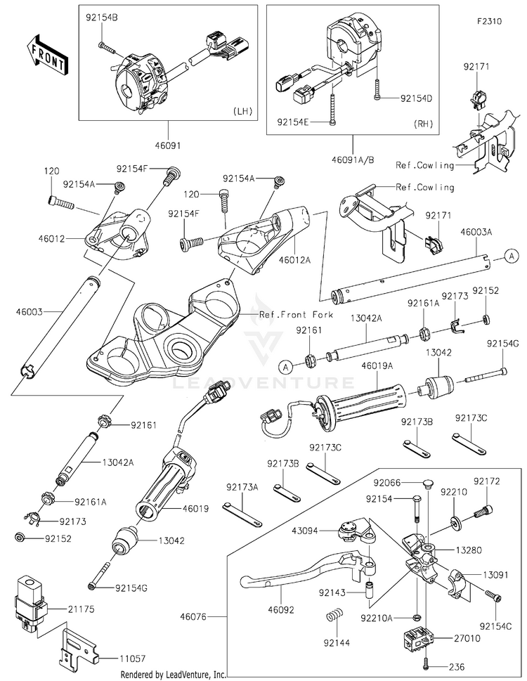 Handlebar Schematic