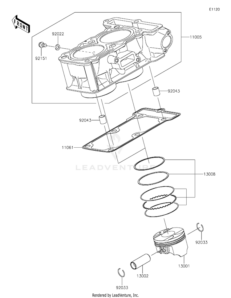 Cylinder/Piston(S) Schematic