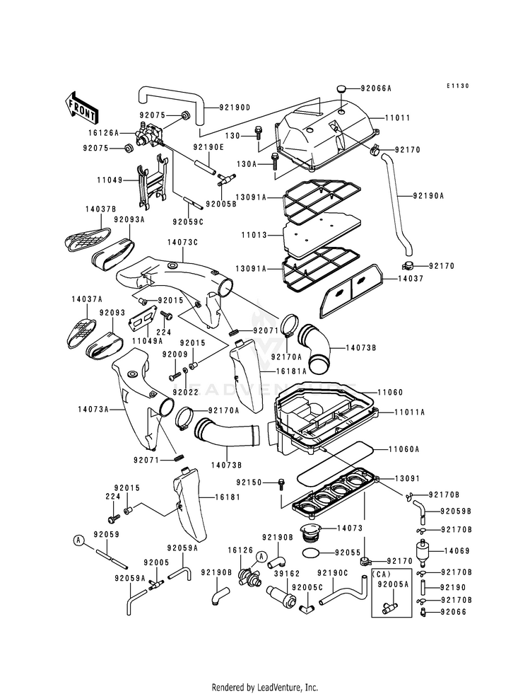 Air Cleaner Schematic