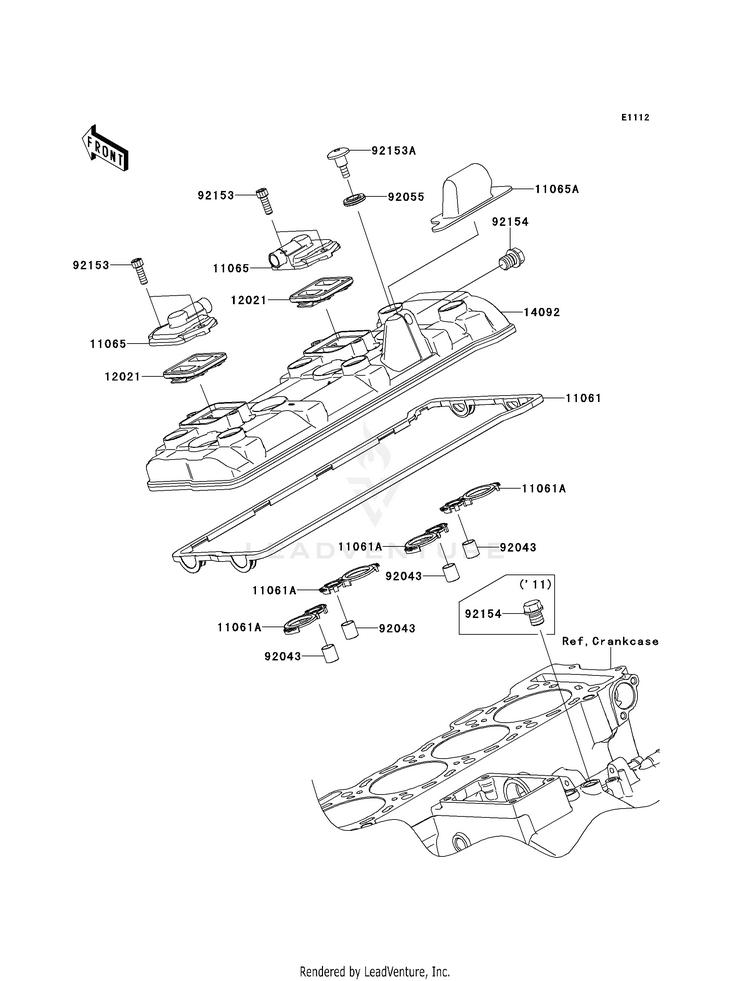 Cylinder Head Cover Schematic