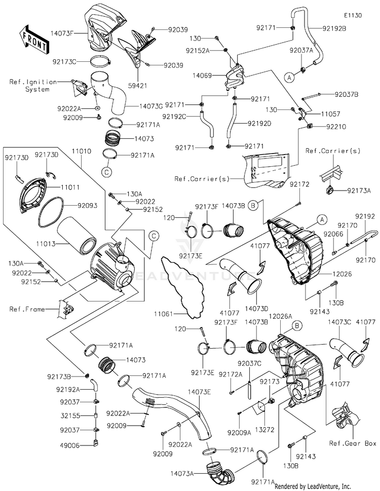 Air Cleaner Schematic