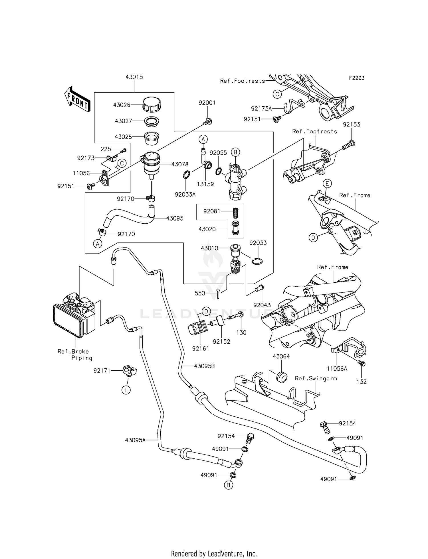 REAR MASTER CYLINDER