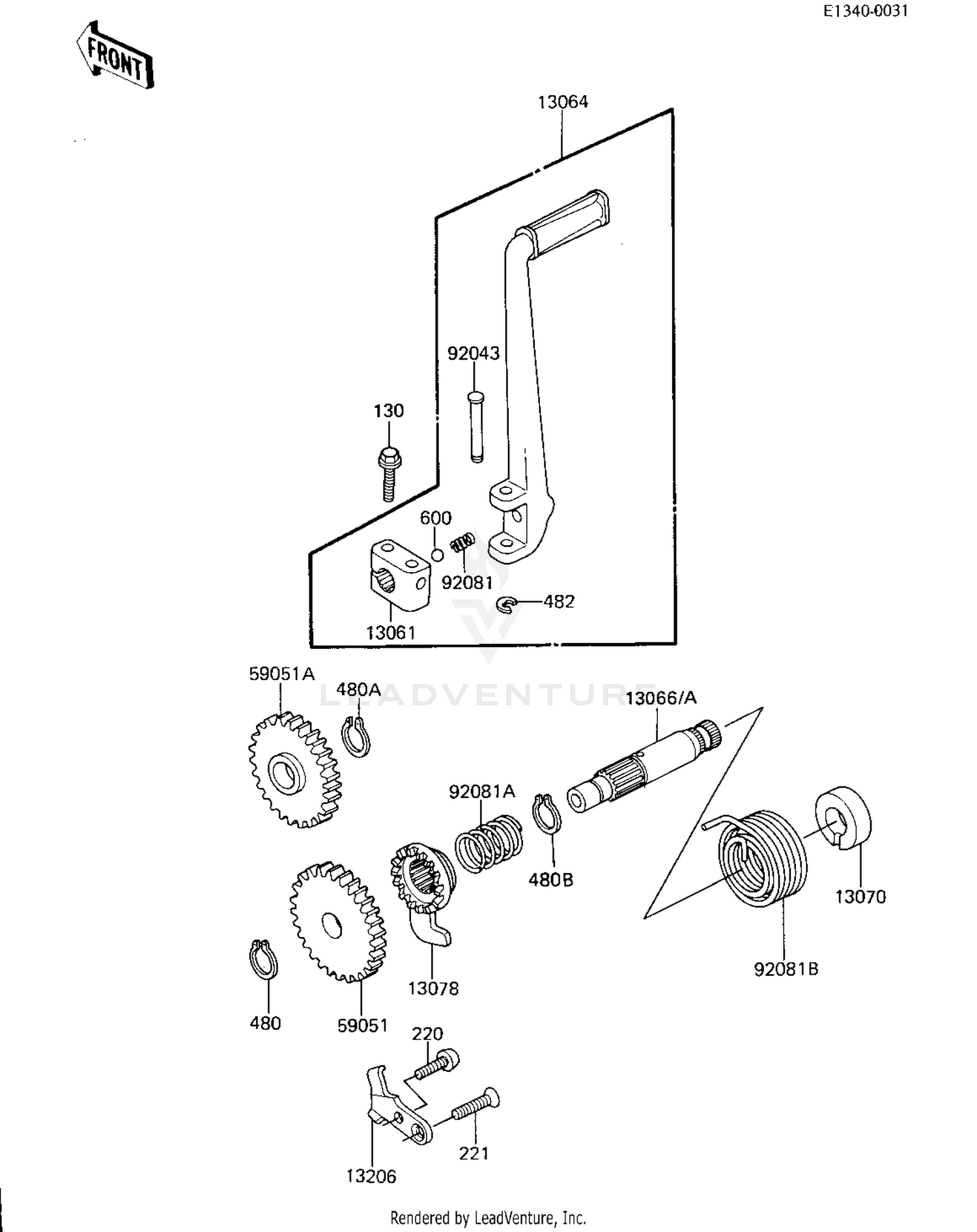 KICKSTARTER MECHANISM