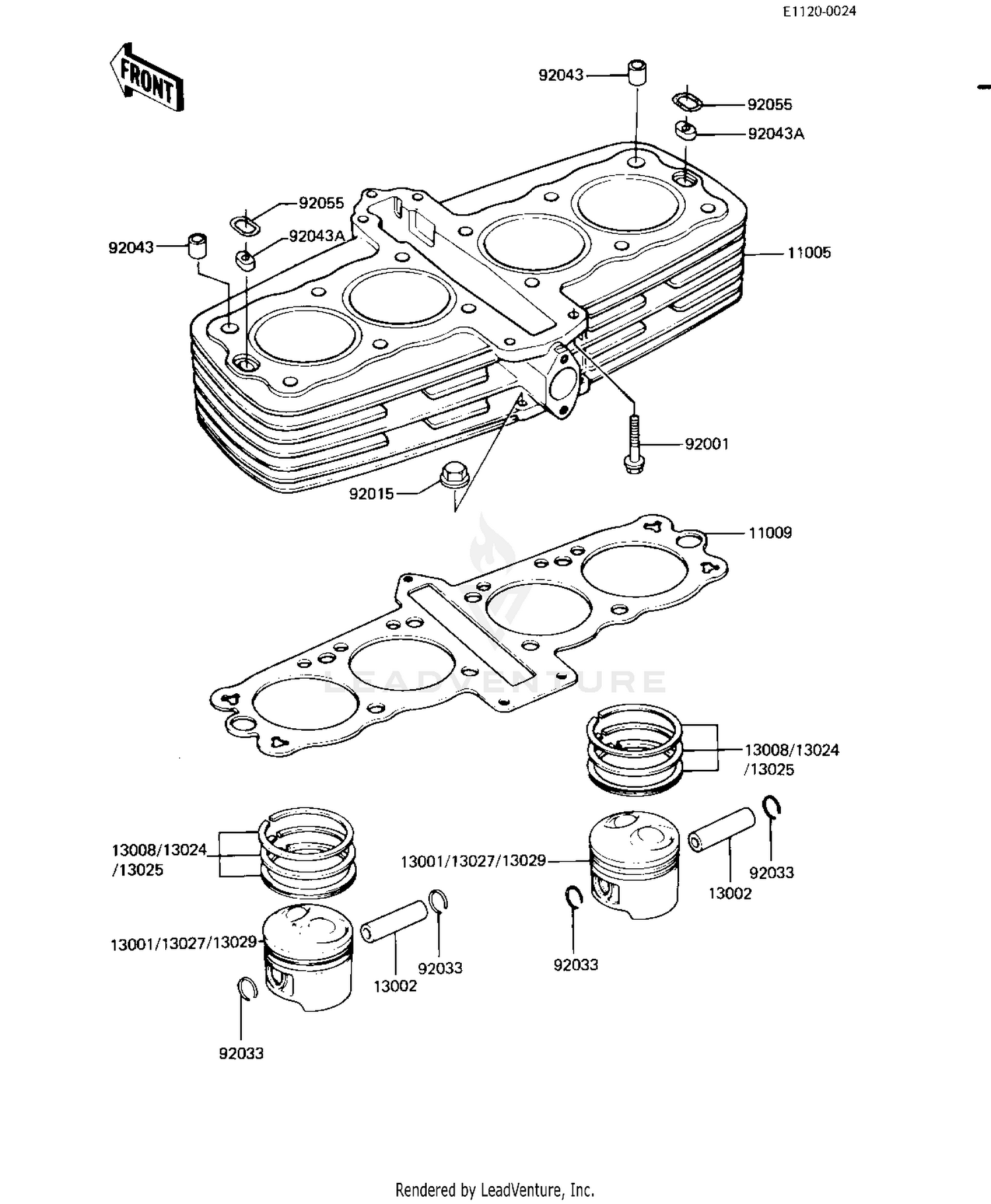 CYLINDER/PISTONS