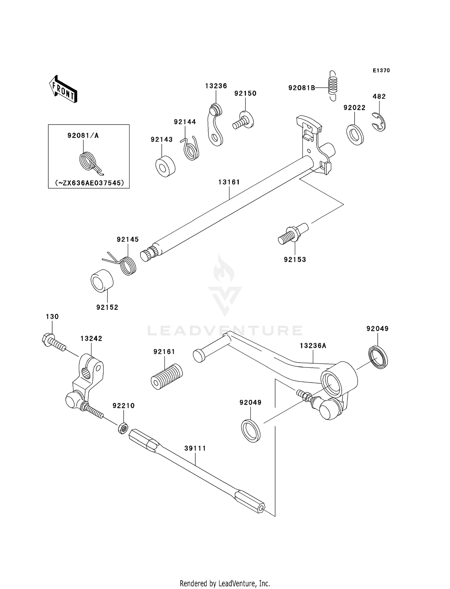 GEAR CHANGE MECHANISM