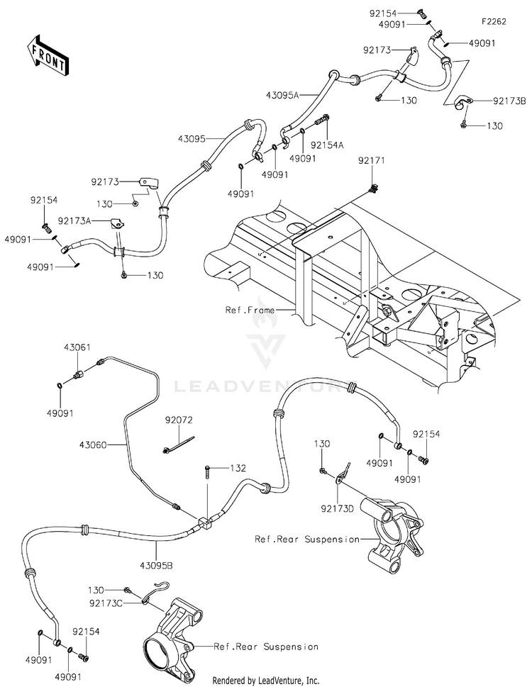 Brake Piping Schematic