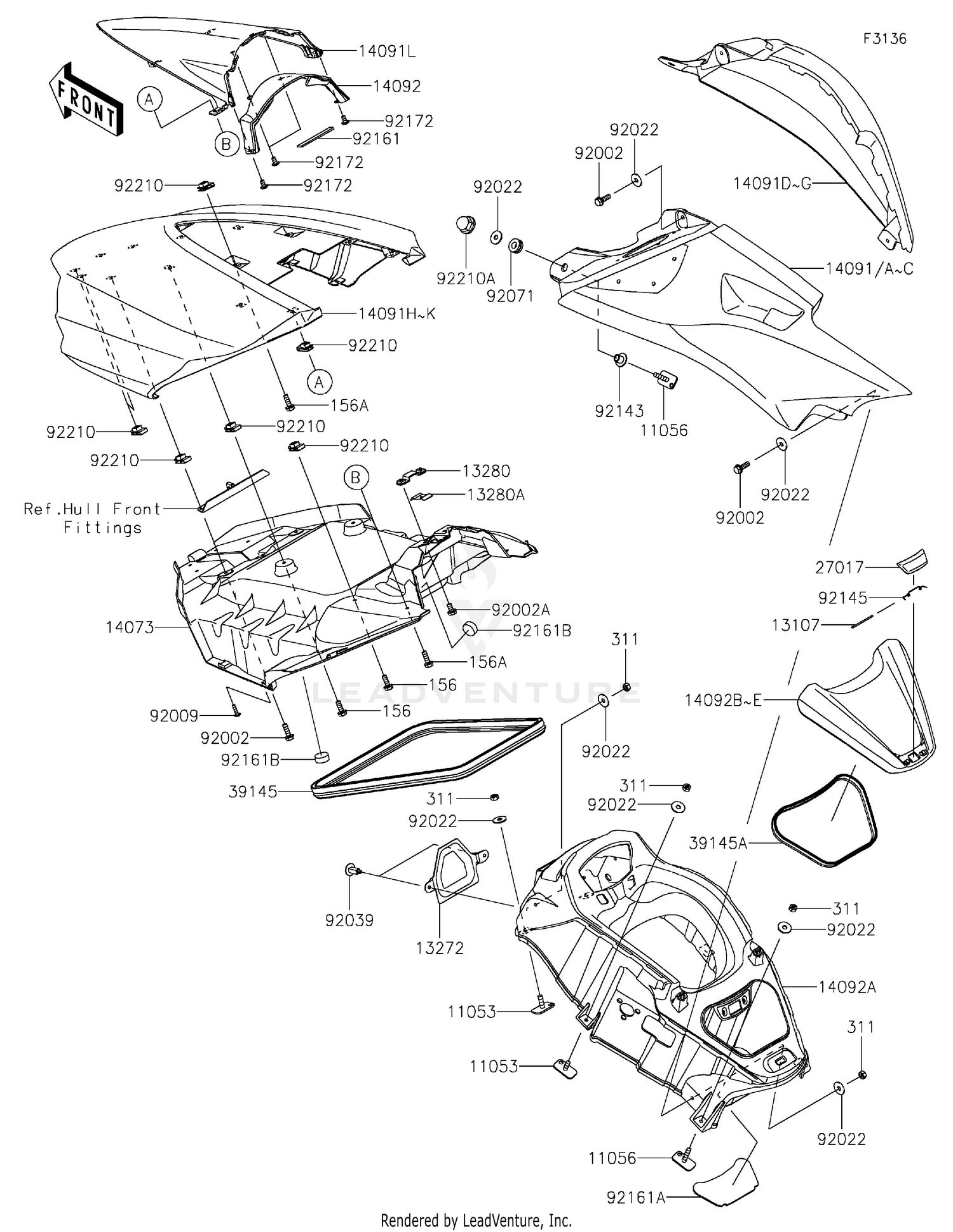 Hull Middle Fittings 2