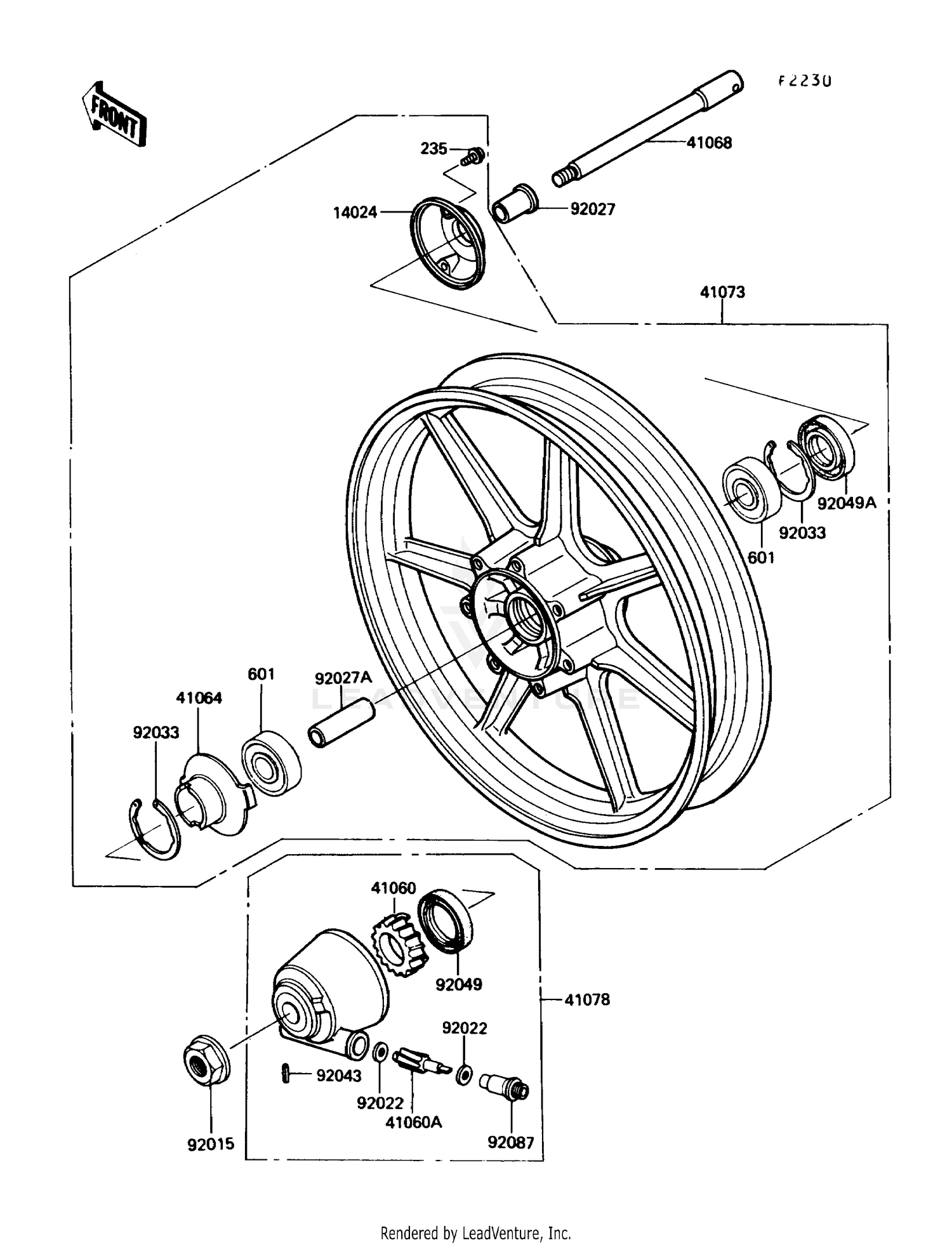 FRONT WHEEL