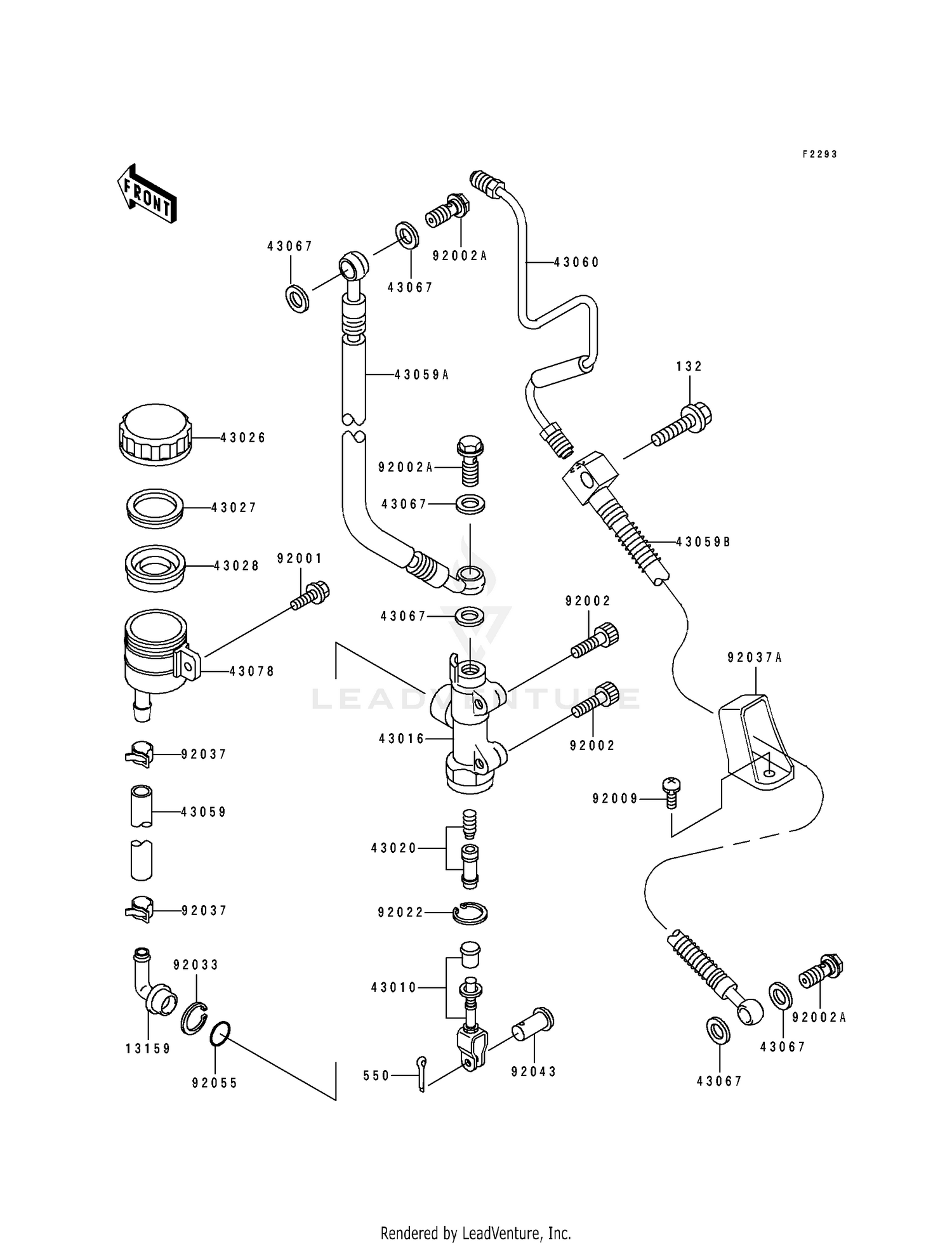 REAR MASTER CYLINDER