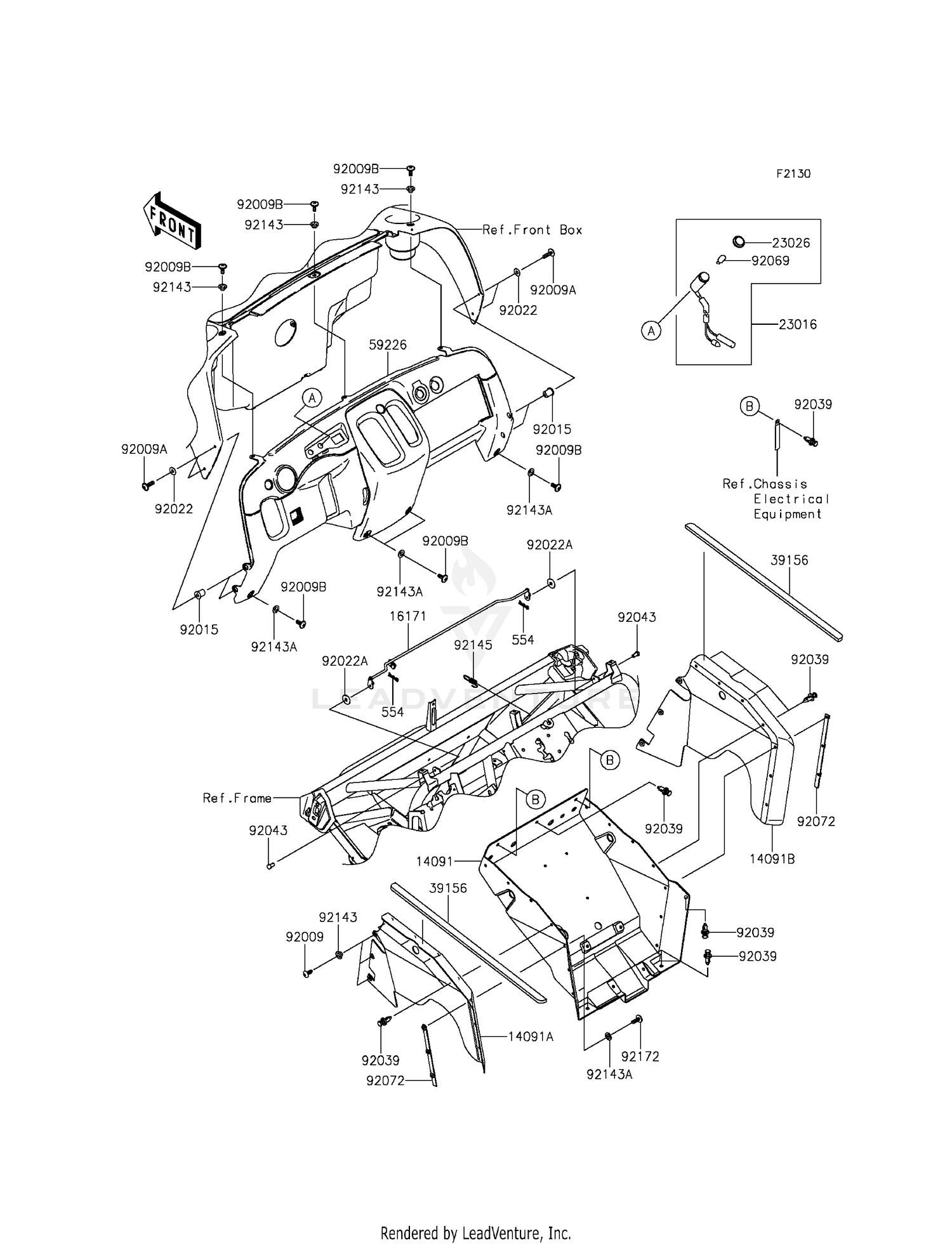 FRAME FITTINGS (FRONT)
