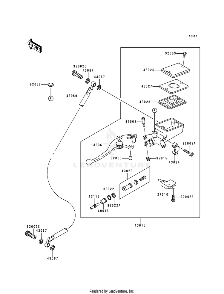 Clutch Master Cylinder Schematic
