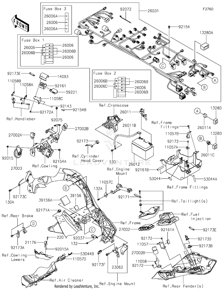 Chassis Electrical Equipment Schematic