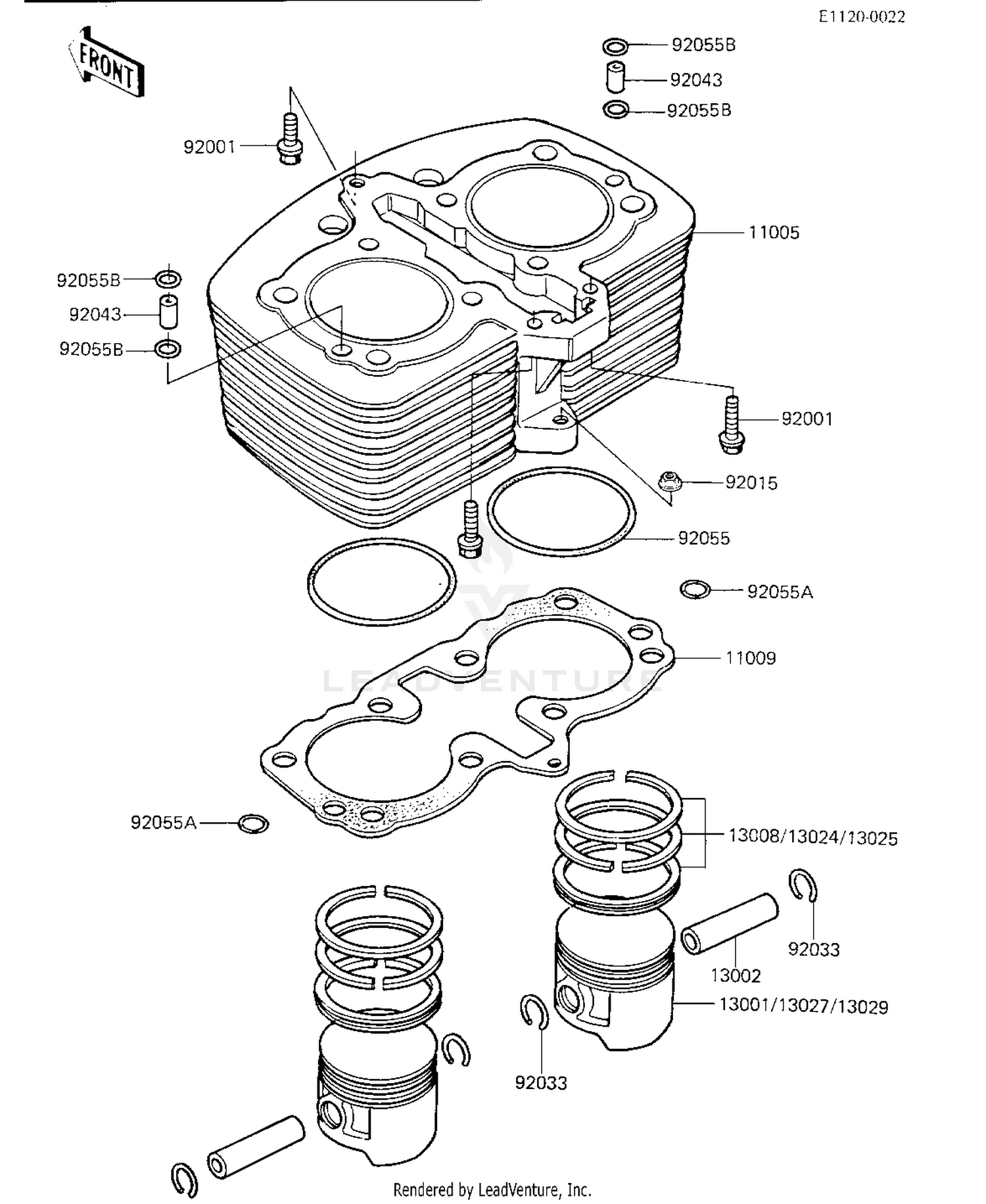 CYLINDER/PISTONS