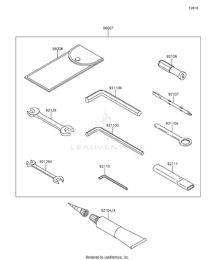 Owner's Tools Schematic